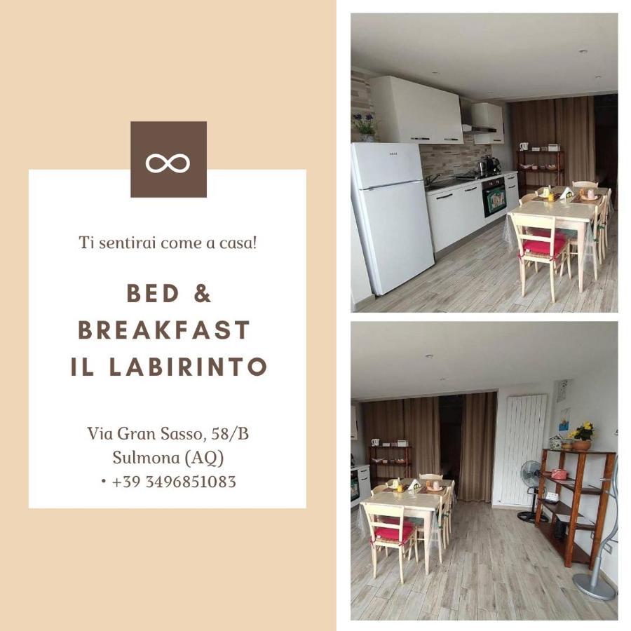 Il Labirinto Bed & Breakfast Sulmona Dış mekan fotoğraf