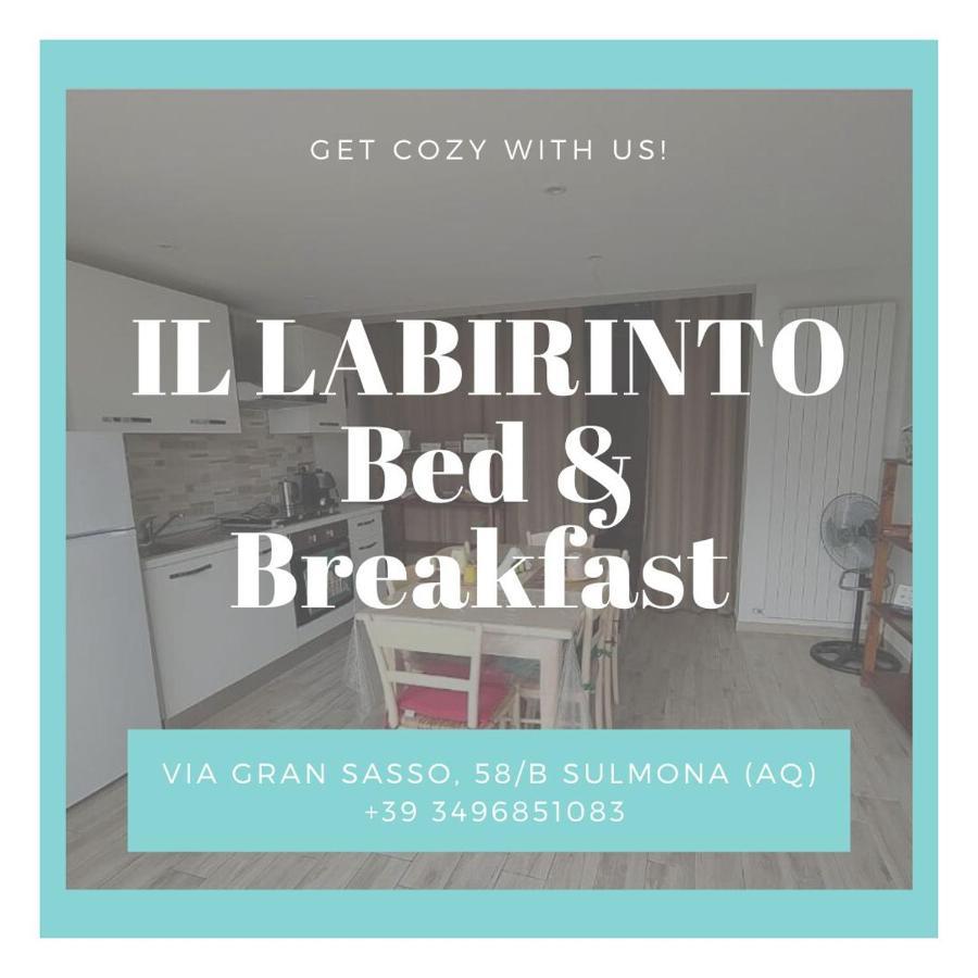 Il Labirinto Bed & Breakfast Sulmona Dış mekan fotoğraf